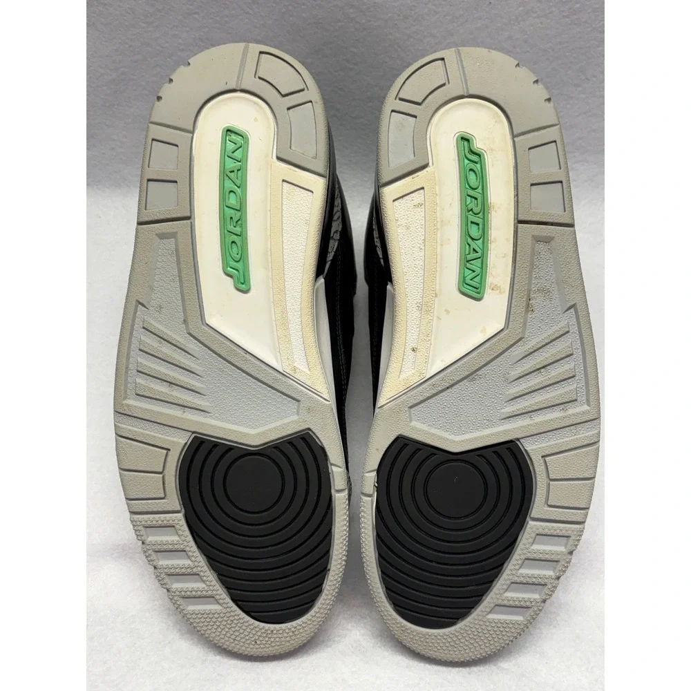 Air Jordan‎ 3 Retro Green Glow Black Elephant Print CT8532-031 Mens 11